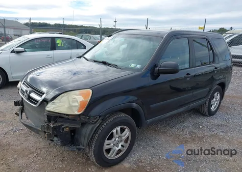 2004 Honda Cr-V Ex from USA, damaged, VIN SHSRD78884U258488